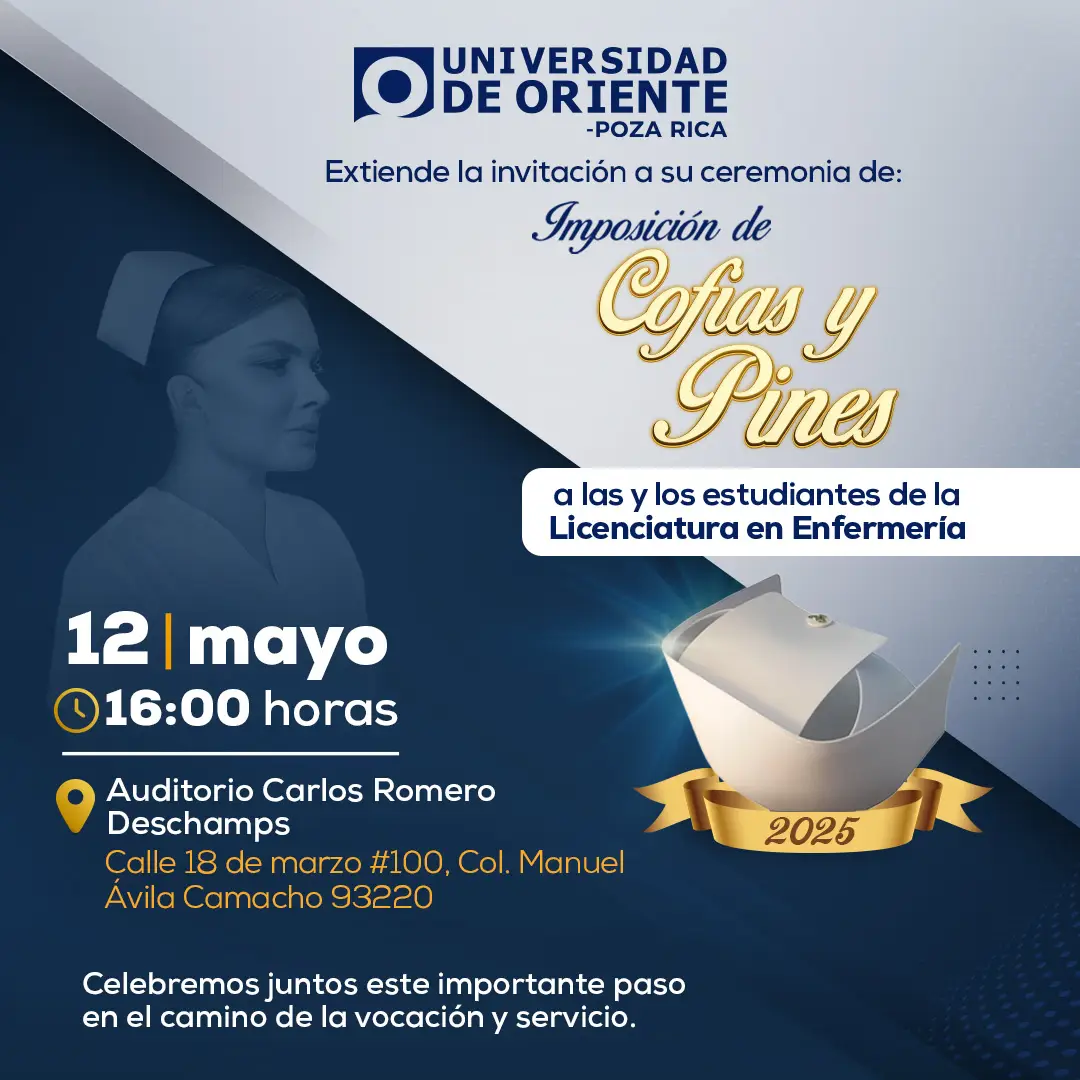Imposición de cofias y pines