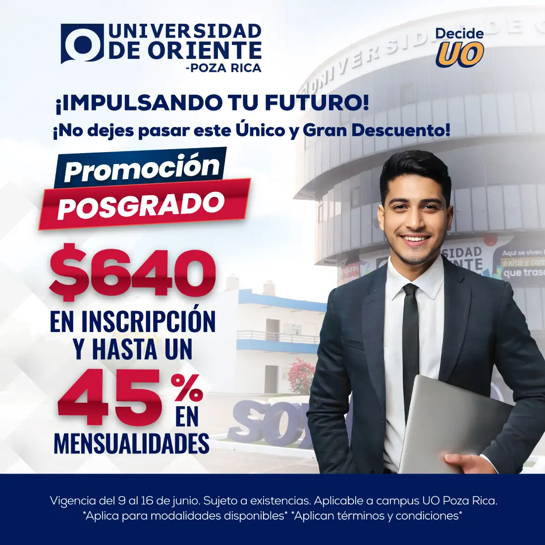 Impulsando tu futuro posgrado UO Poza Rica