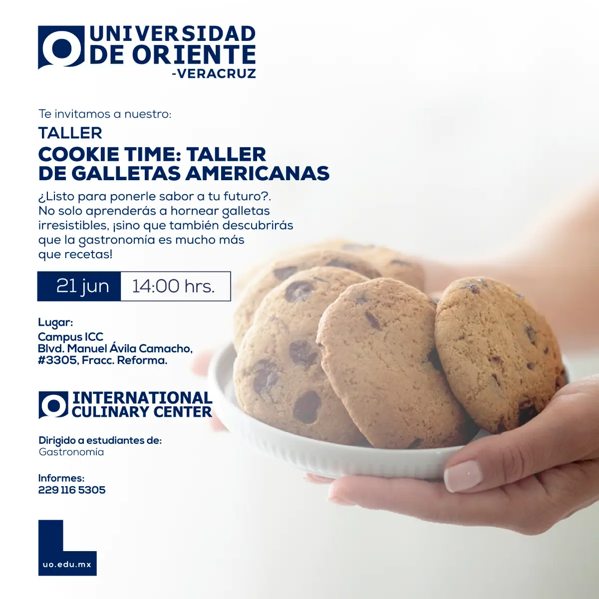 Taller Cookies Time - Taller de galletas americanas