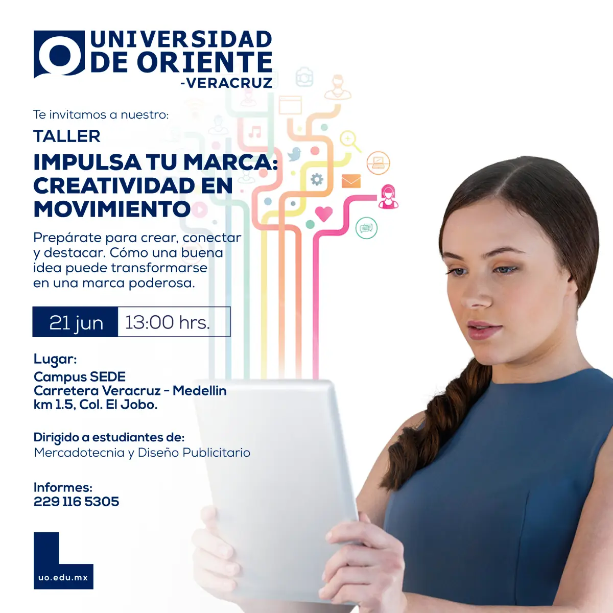 Taller impulsa tu marca - creatividad en movimiento