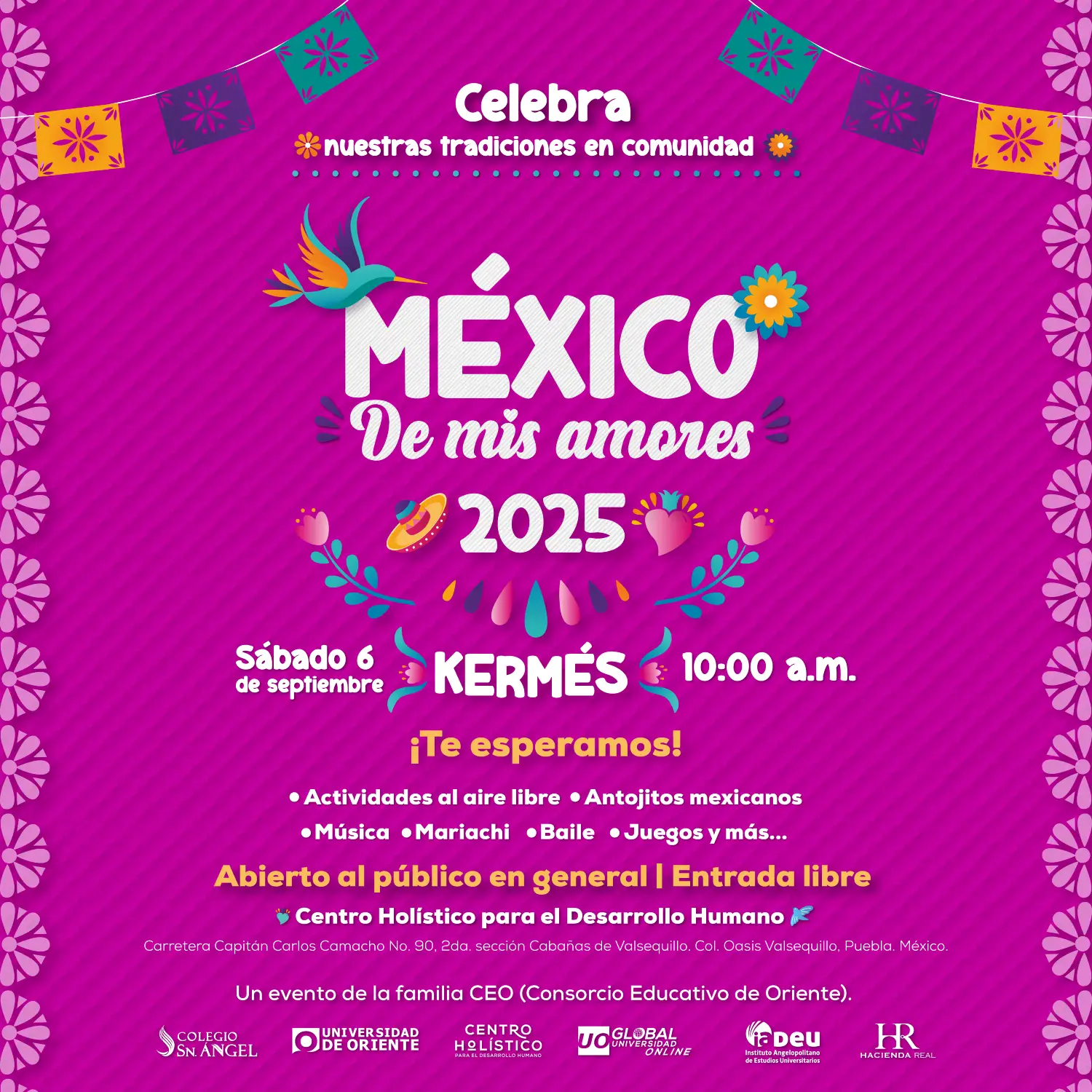 México de mis amores 2025 evento