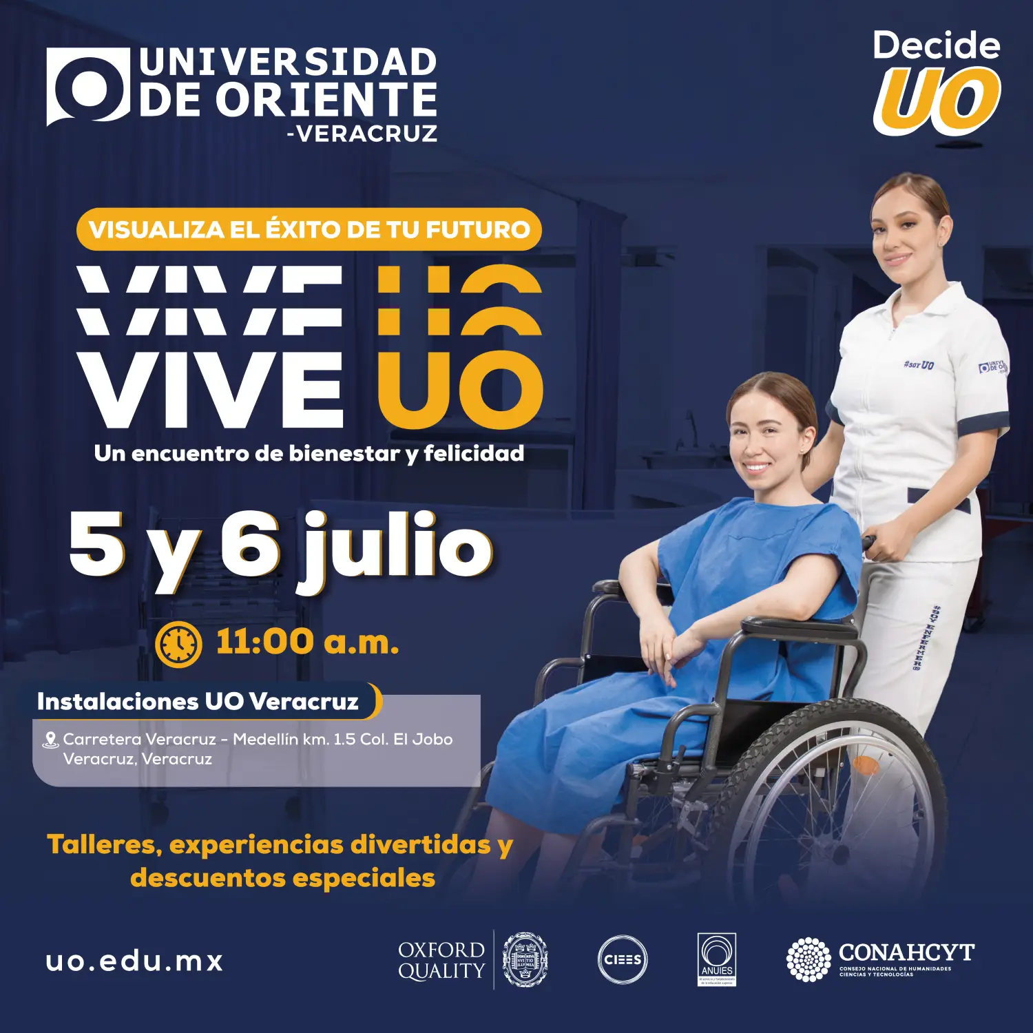 VIVE UO VERACRUZ JULIO Evento