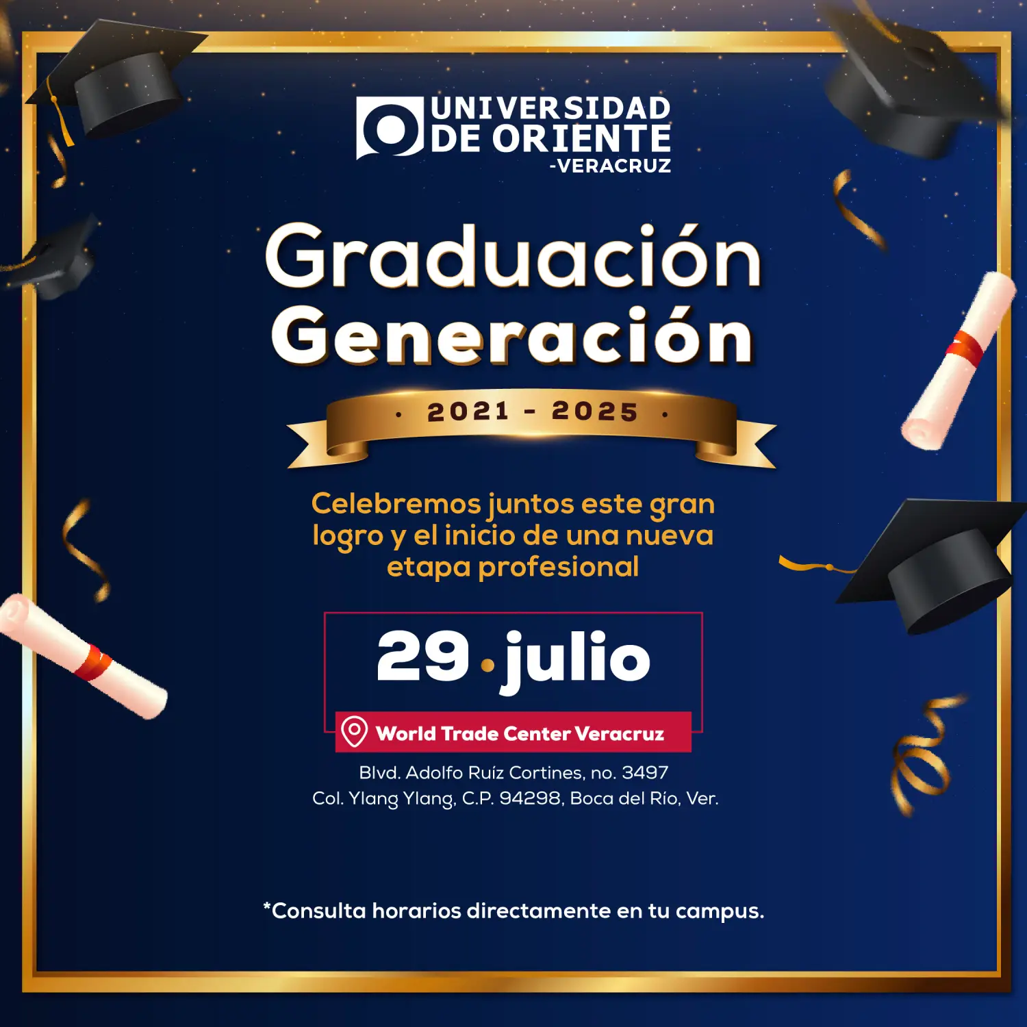 graduación 2025 Veracruz