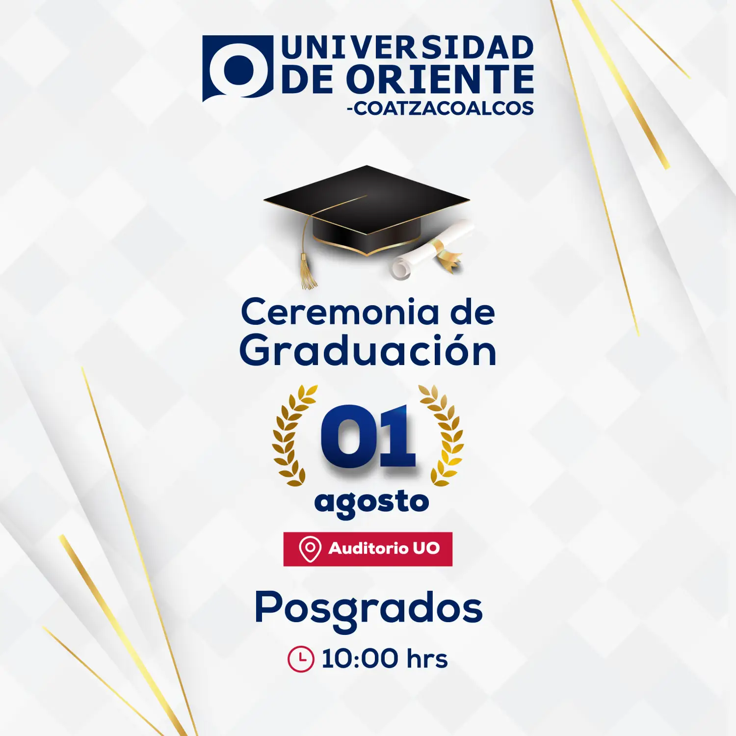 Graduación de Posgrados UO Coatzacoalcos