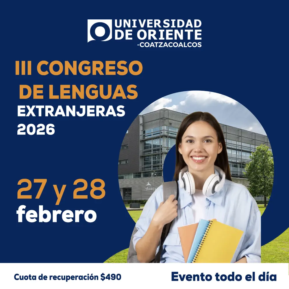 III Congreso de lenguas Extranjeras 2026 UO Coatzacoalcos Previo