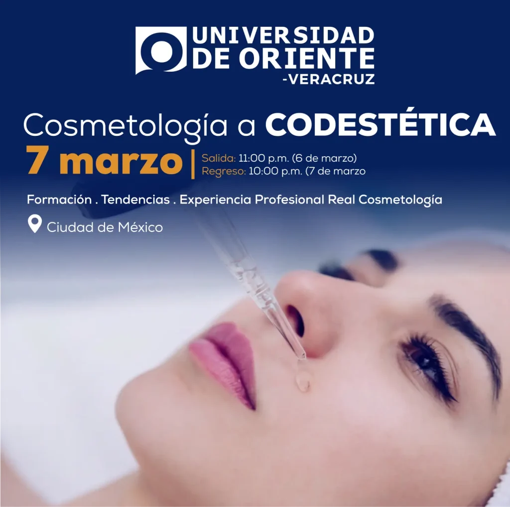 Cosmetologia a Codestetica Previo UO Veracruz