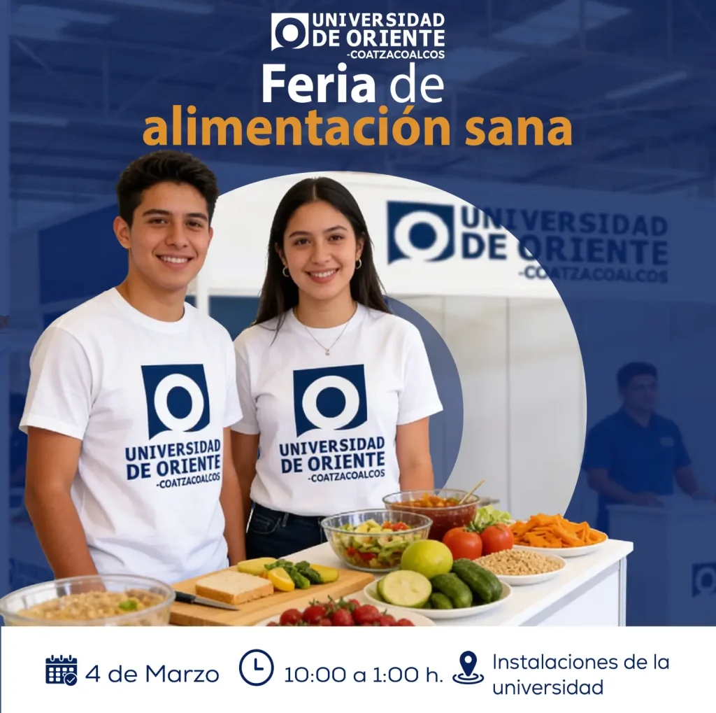 Feria de alimentacion sana Previo UO Coatzacoalcos