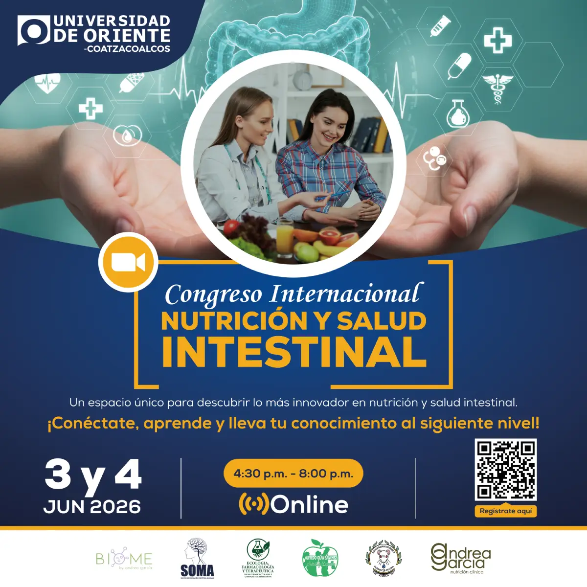 Congreso Internacional de Nutrición y Salud Intestinal - Universidad de Oriente Coatzacoalcos - Destacada