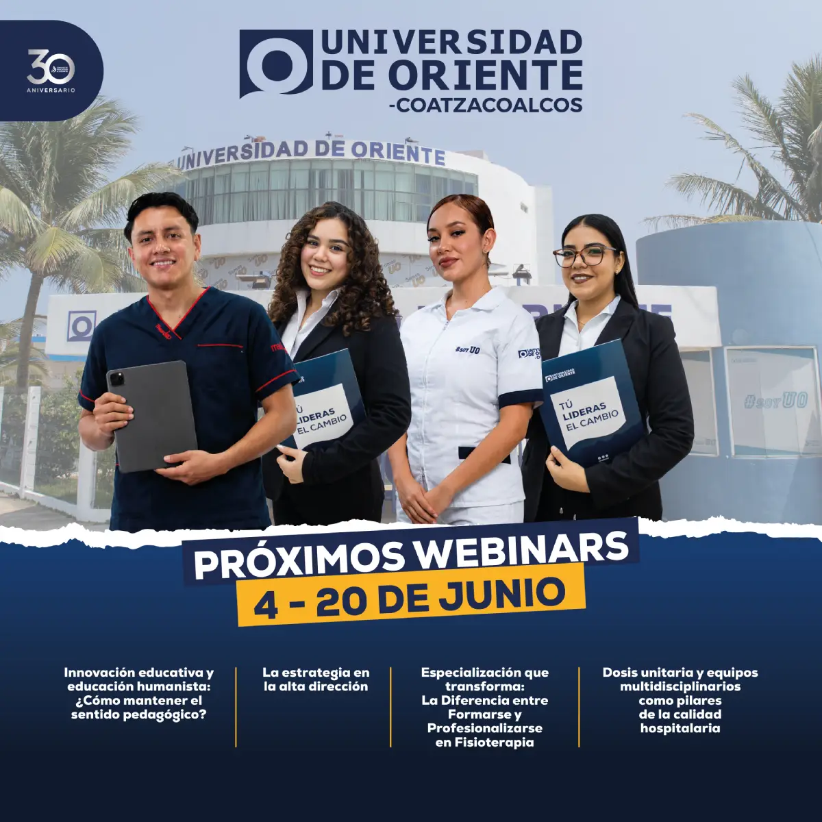 Webinar programas academicos junio - Universidad de Oriente Coatzacoalcos